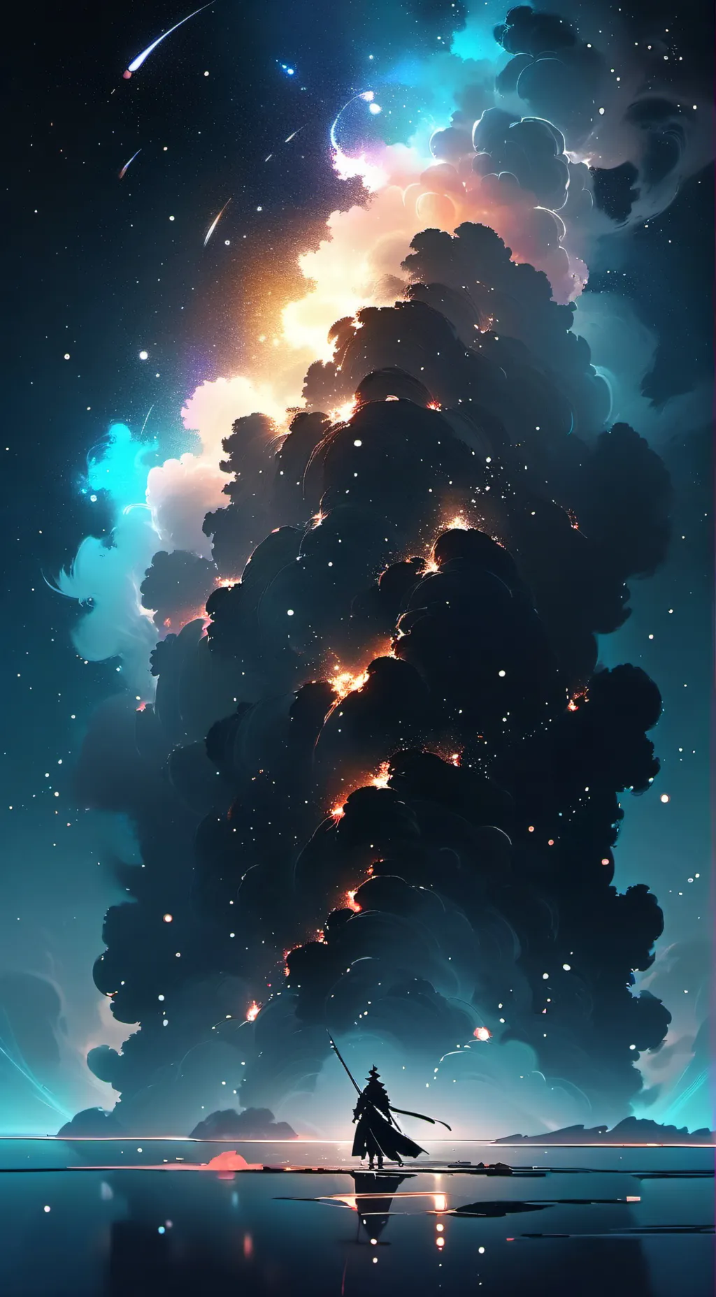 ai character: dandy dark World background