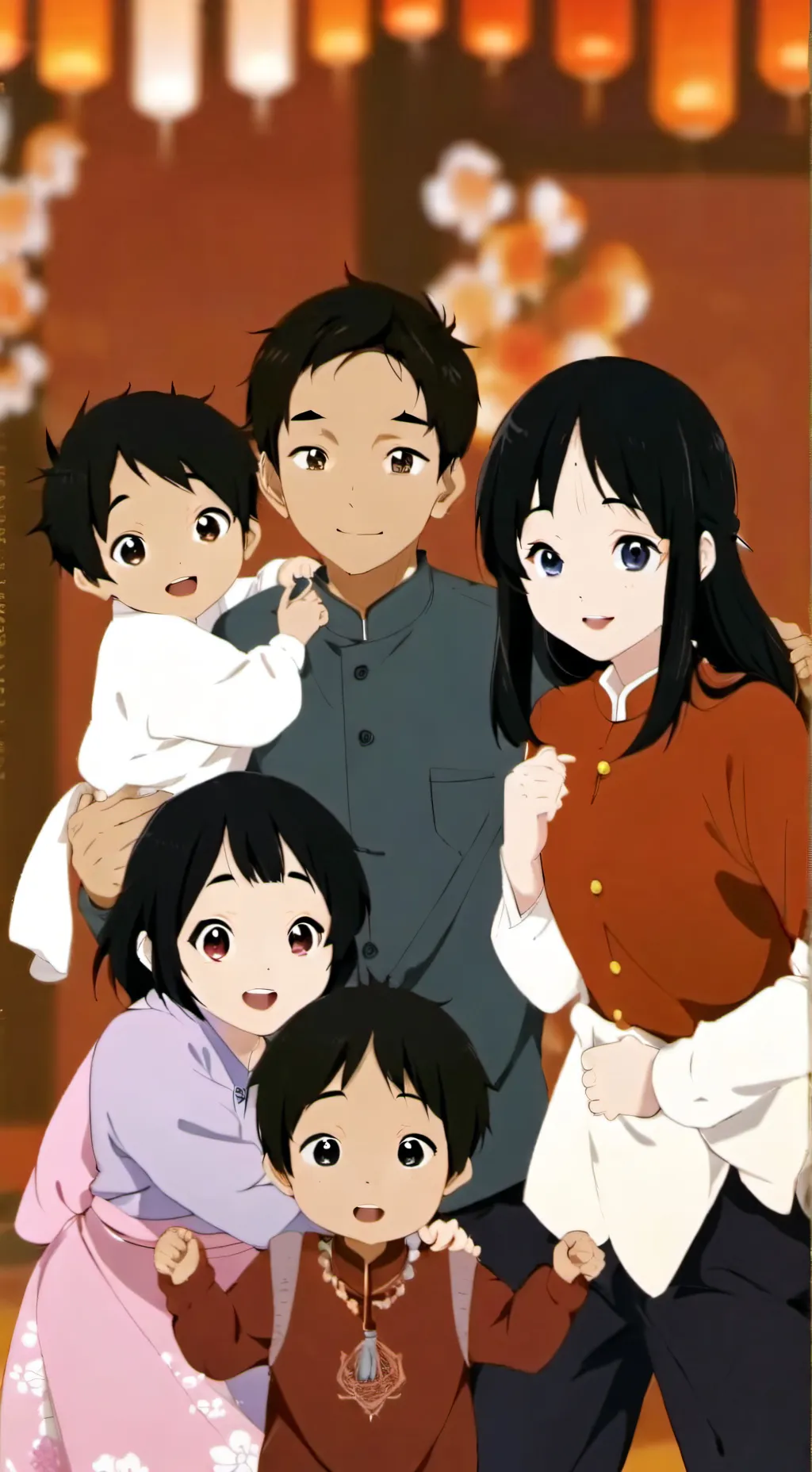 ai character: my life w/ baby! background