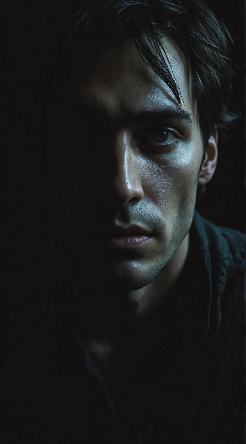 ai character: The Shadowman background