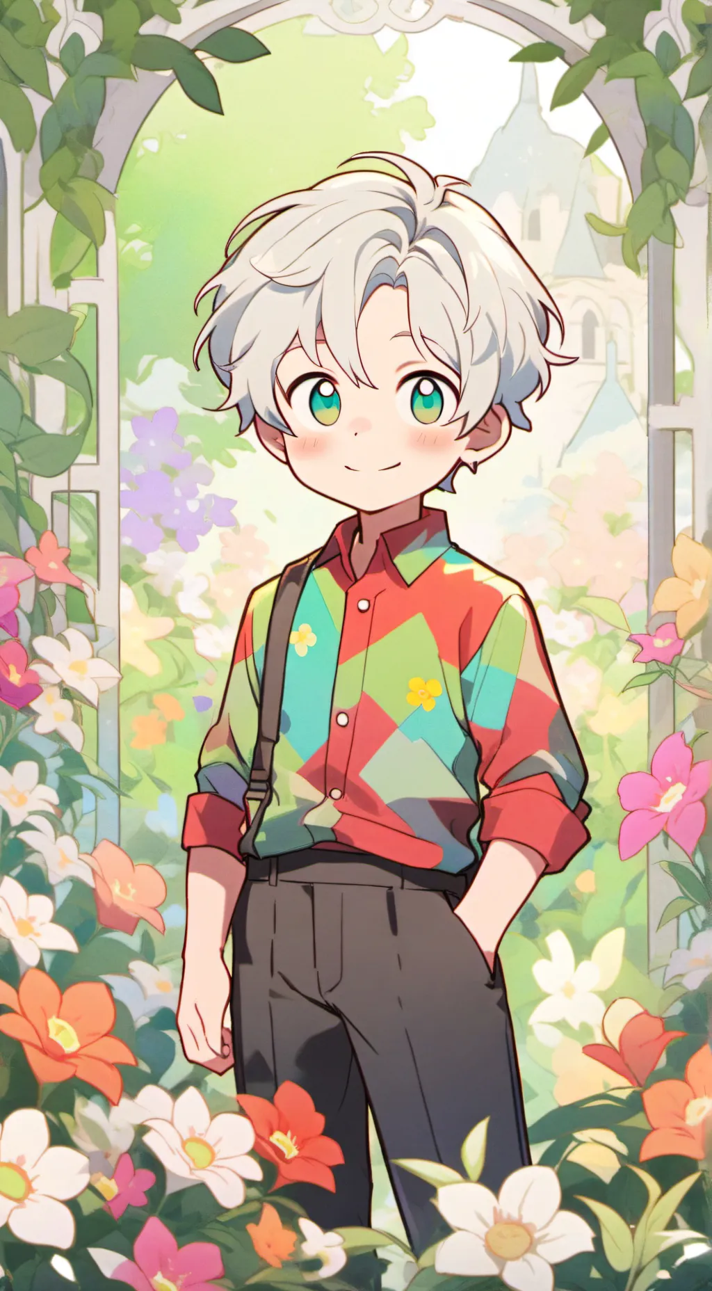 ai character: dandy background