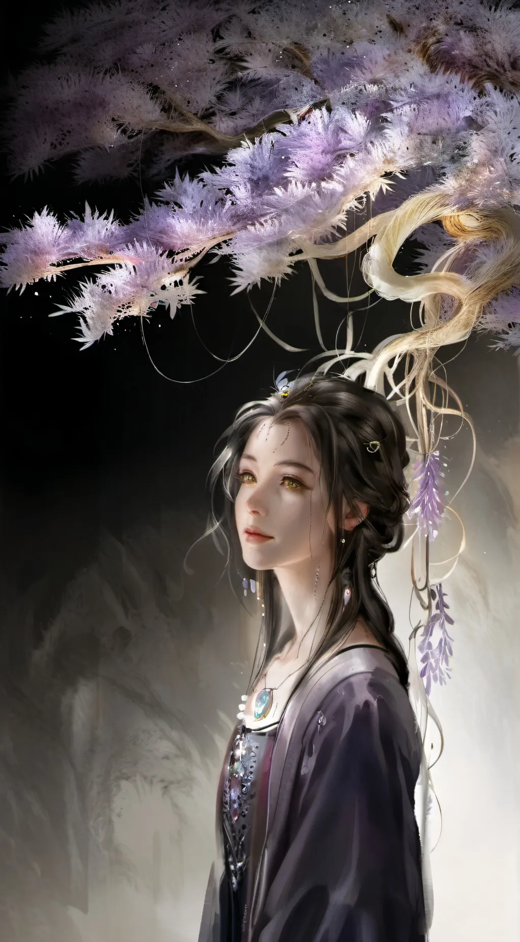 ai character: obsidian  background