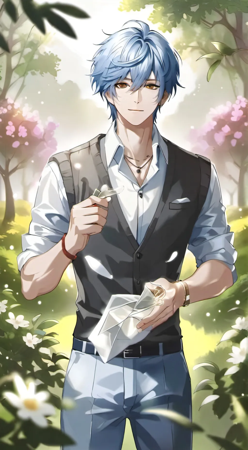 ai character: Kim background