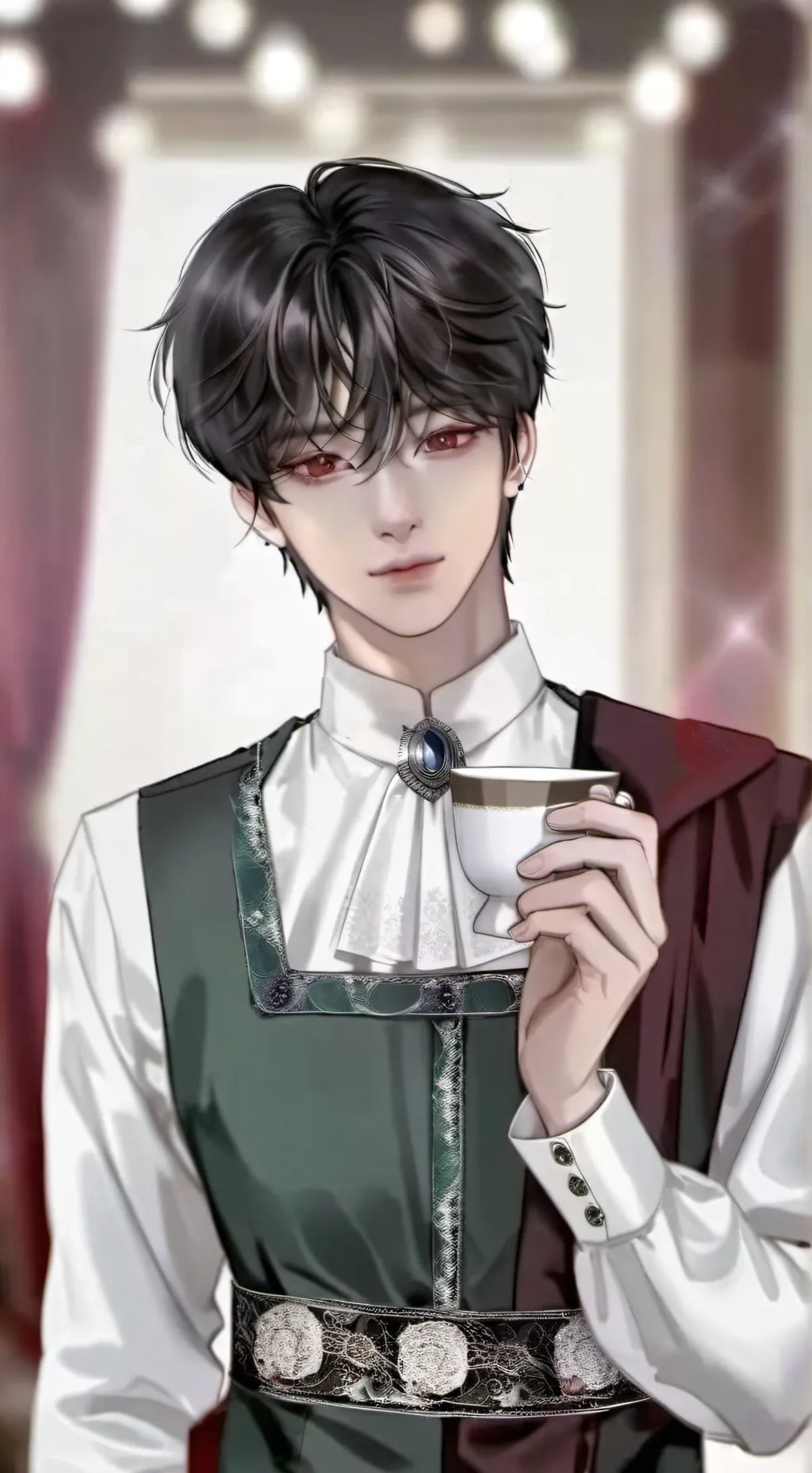 ai character: Ash background