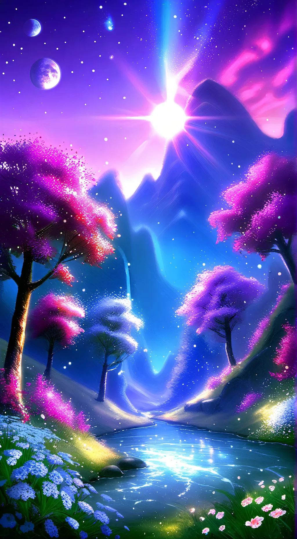 ai character: DW GardenView Au   background