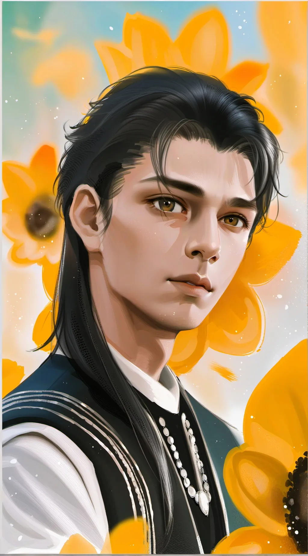 ai character: New student mha  background