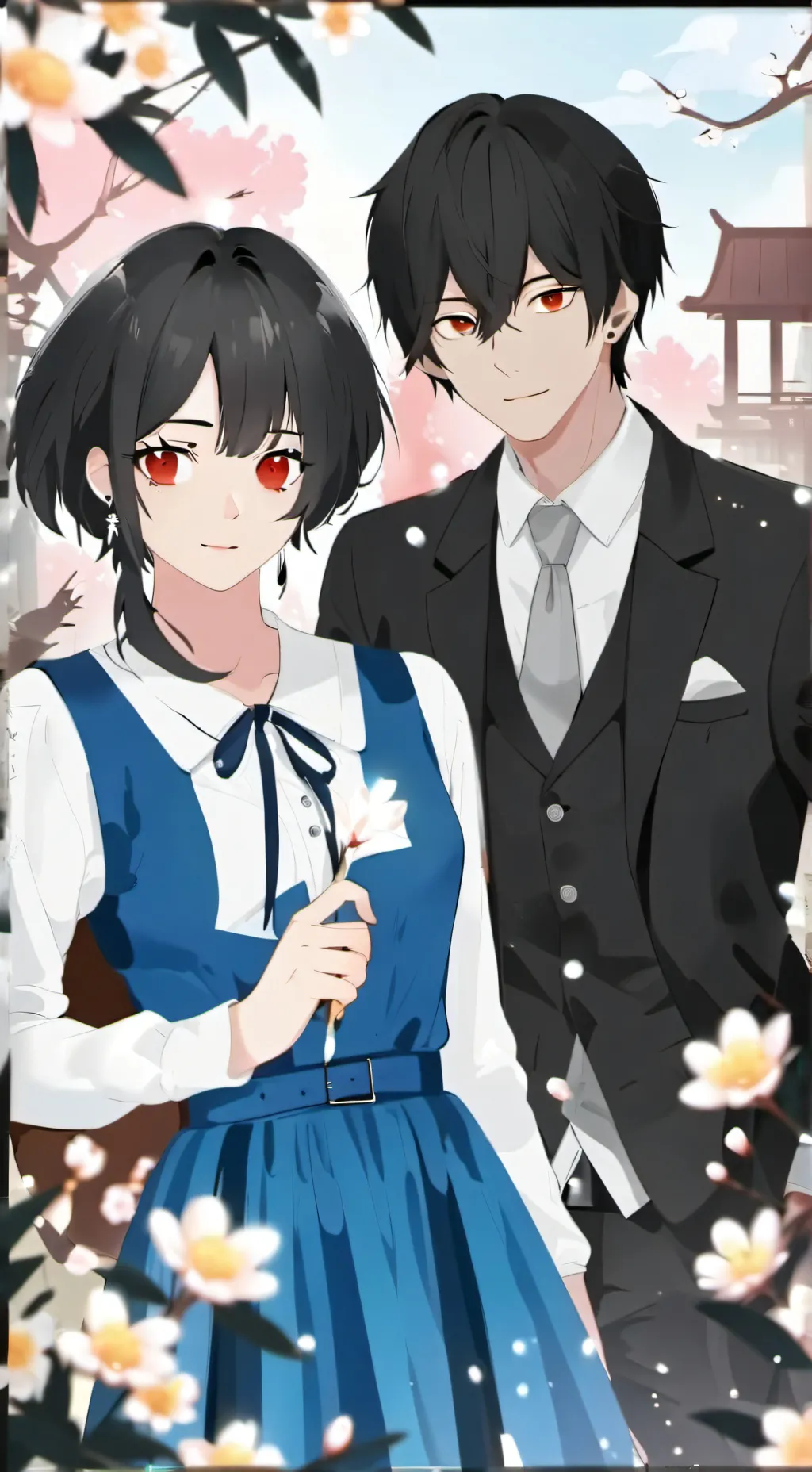 ai character: my girlfriend  background