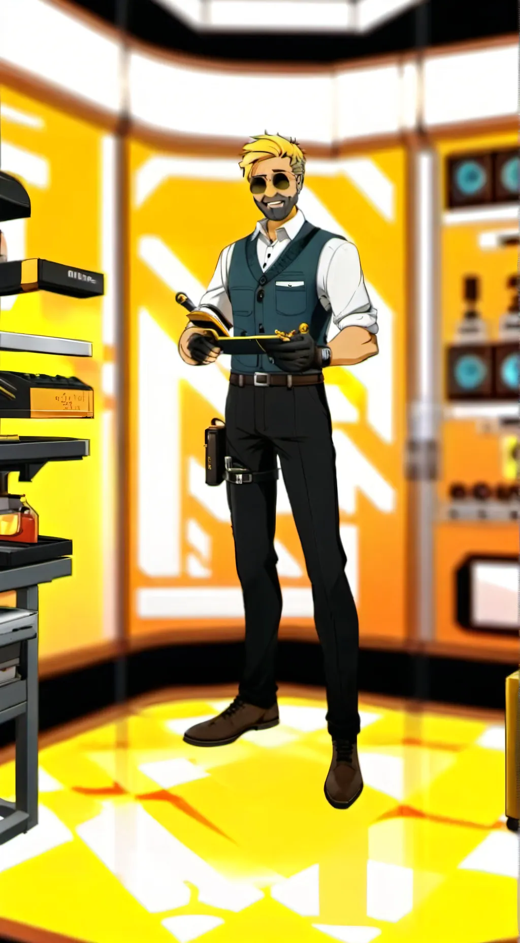 ai character: goliath endo background