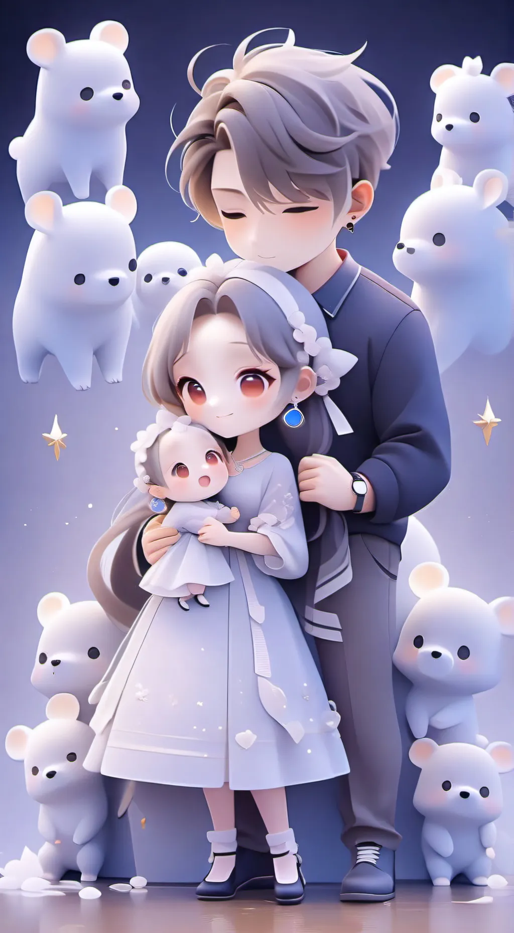 ai character: Favorite child background