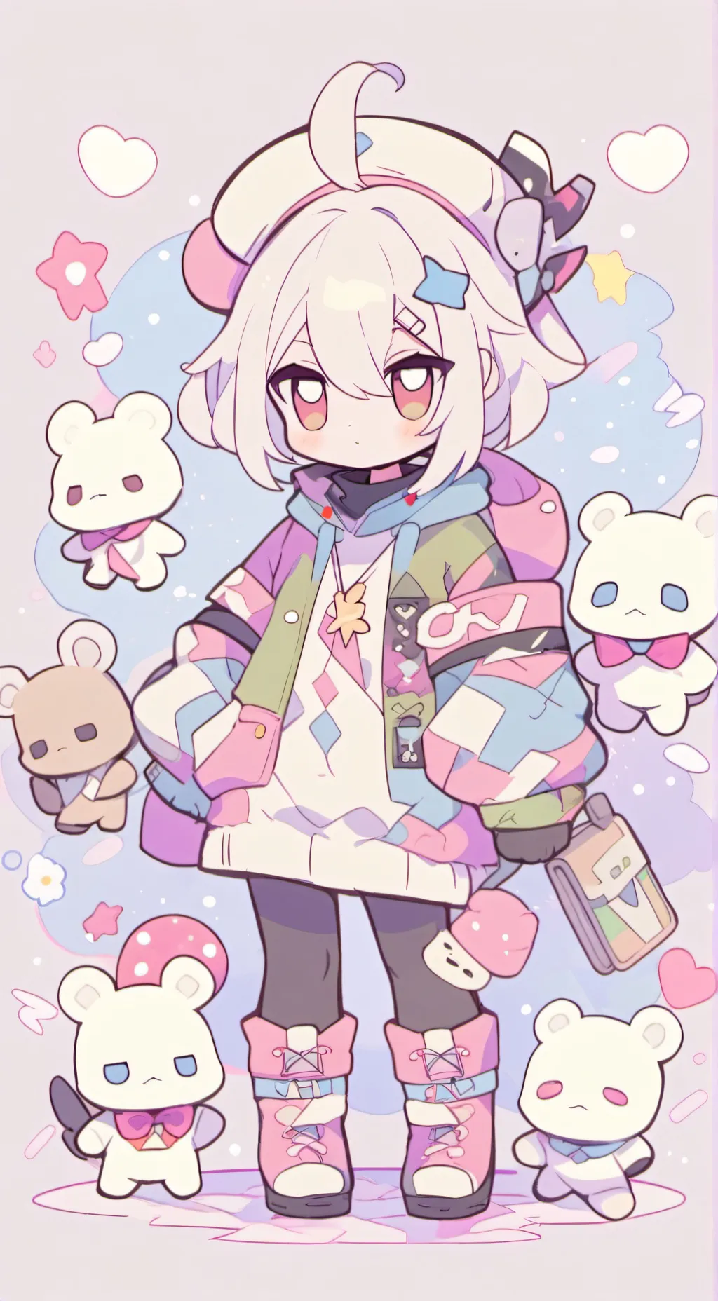 ai character: Countryhumans background