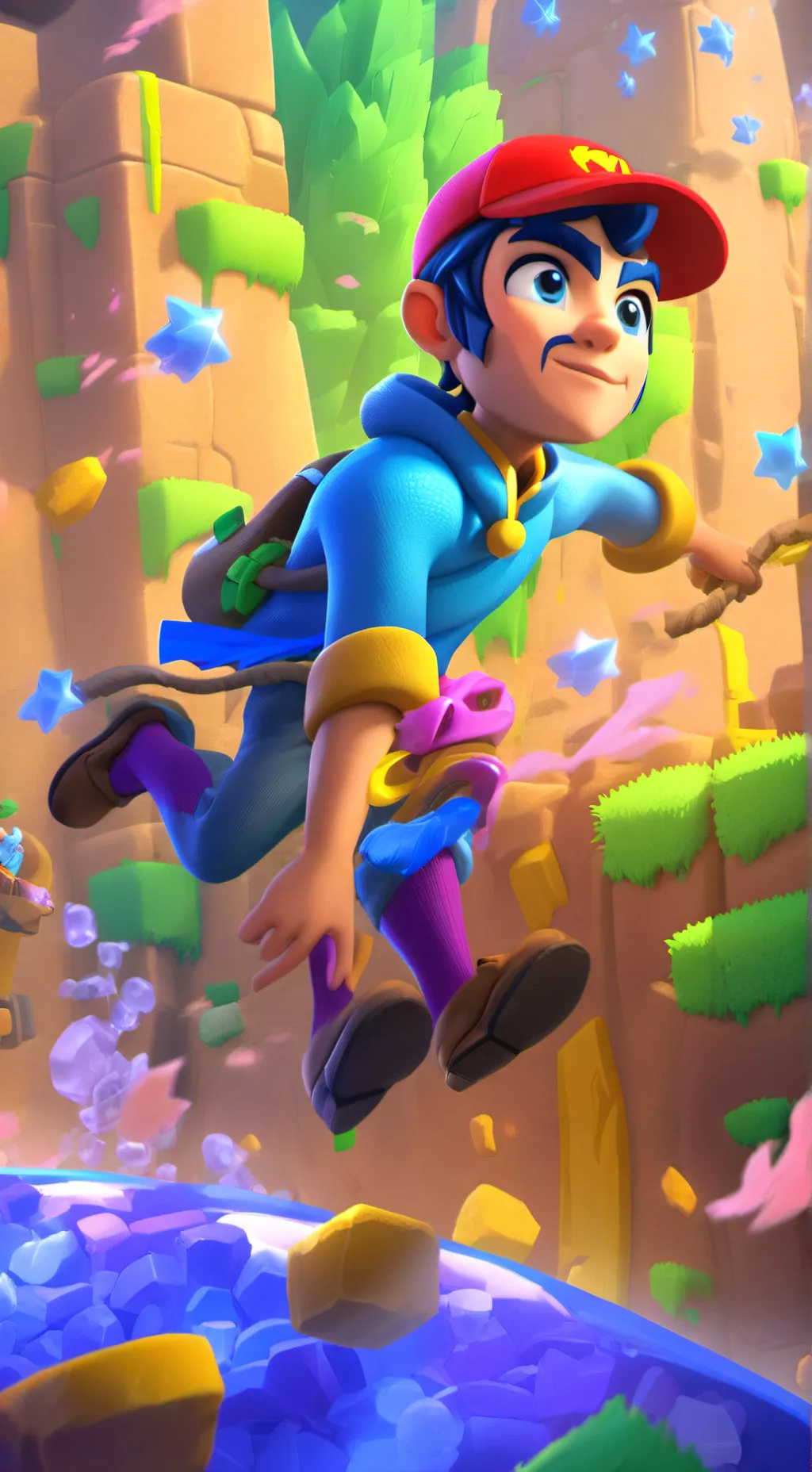 ai character: tu historia de dan background