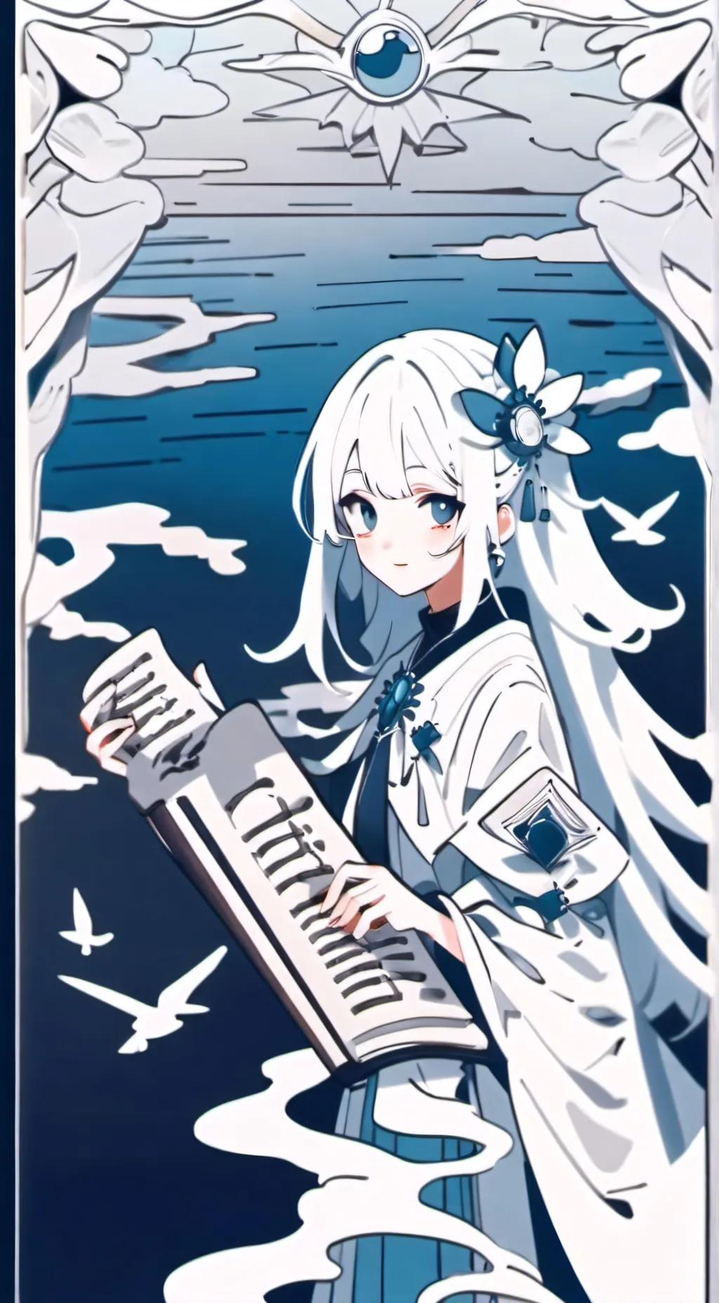 ai character: Luz  background