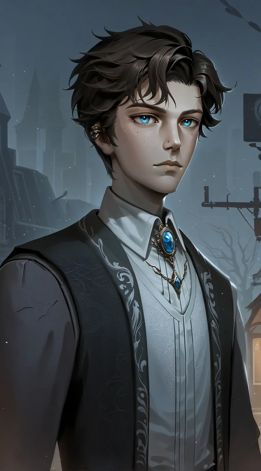 ai character: Maxim background