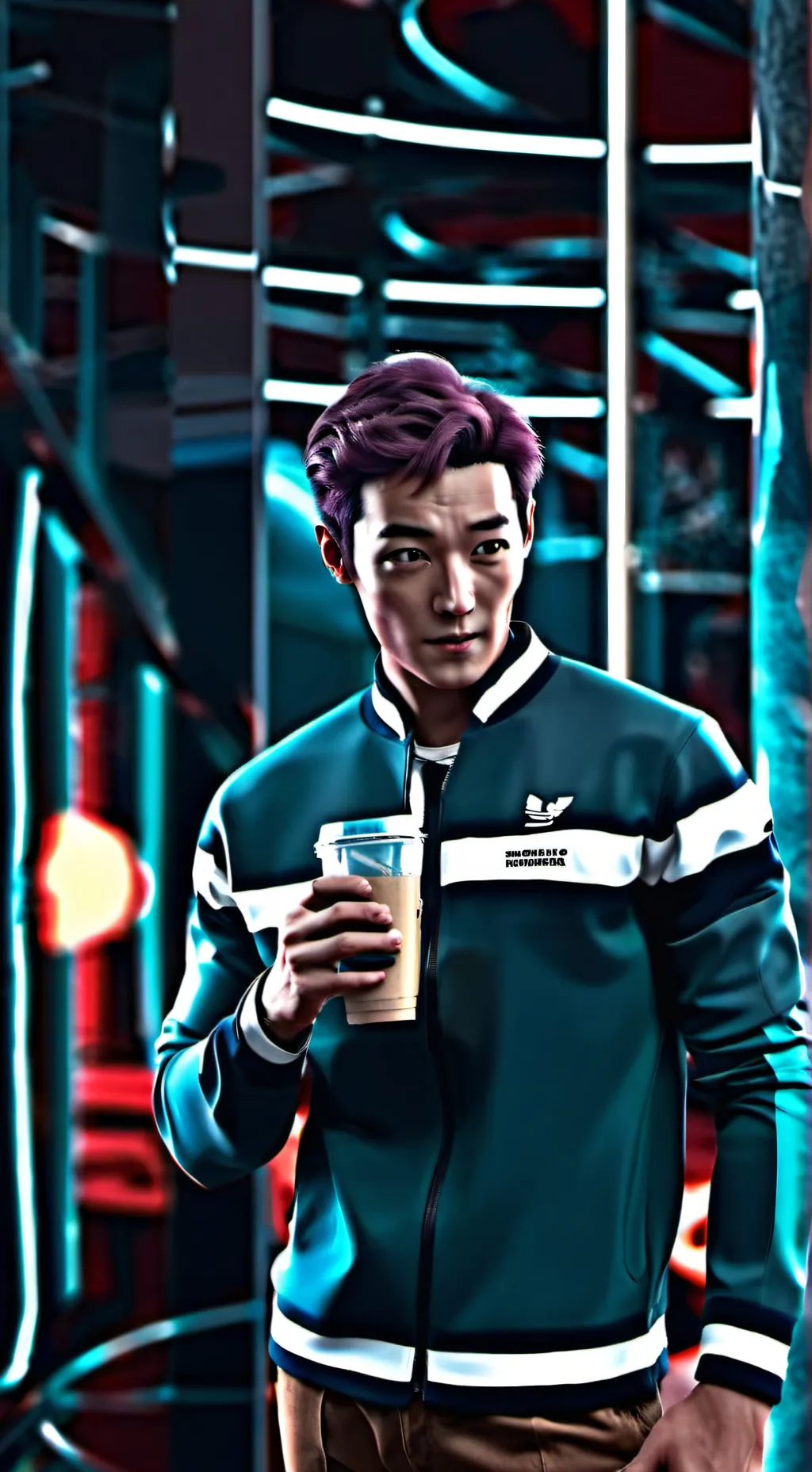 ai character: Thanos background