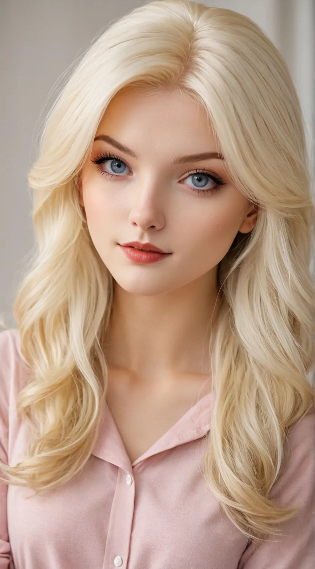 ai character: katrina🤍🫧❄️ background