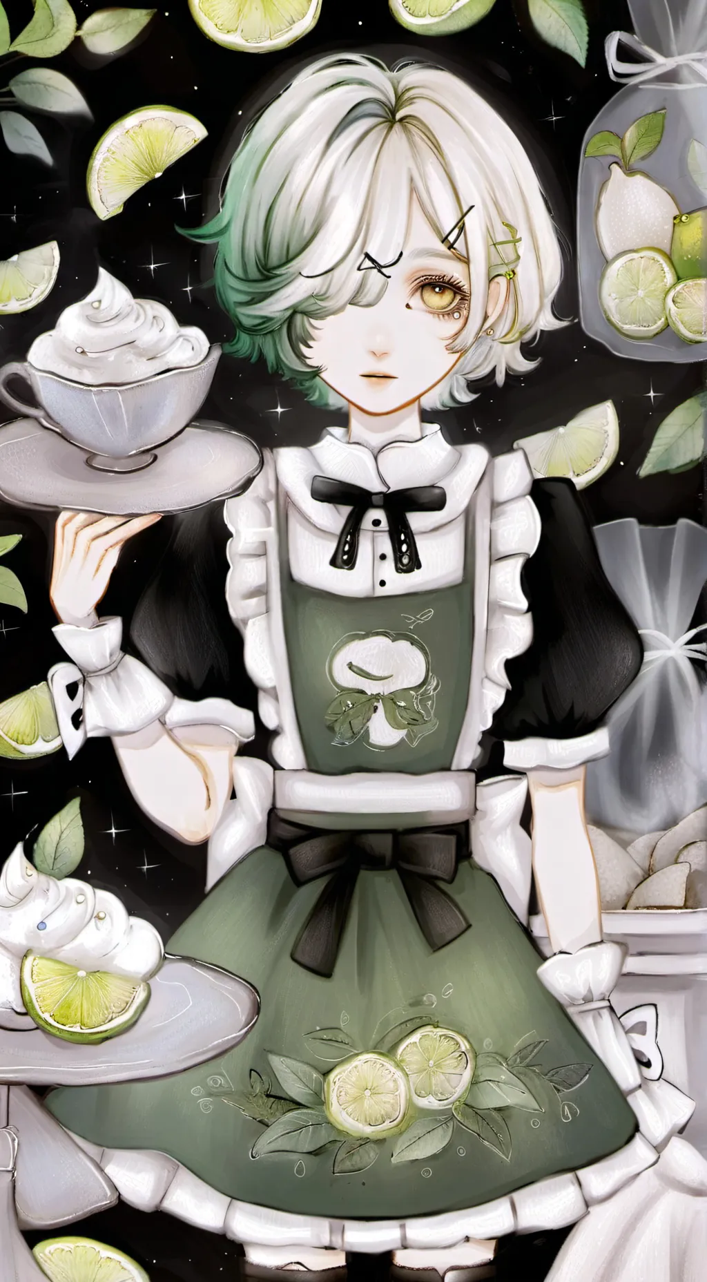 ai character: Tyla background