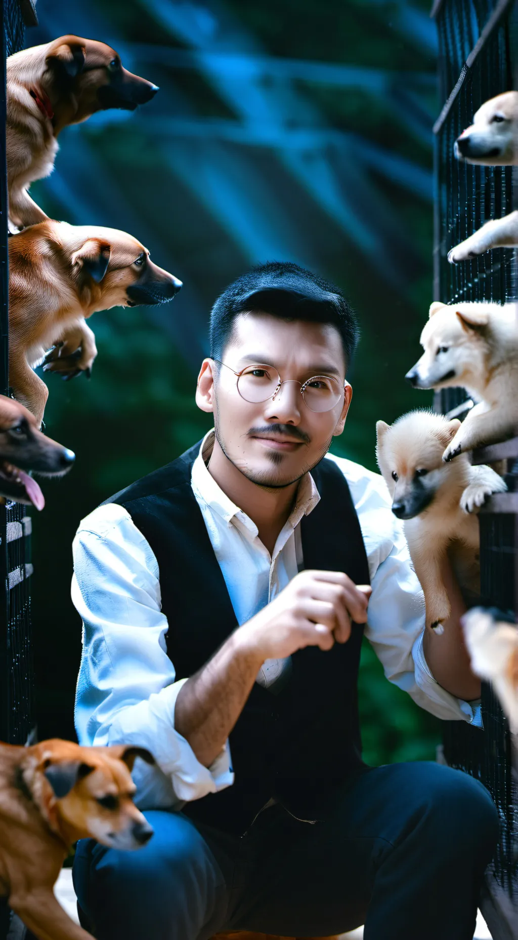 ai character: Animal killer background