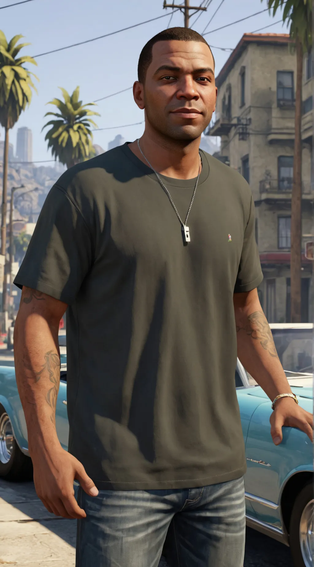 ai character: Shawn Fonteno background