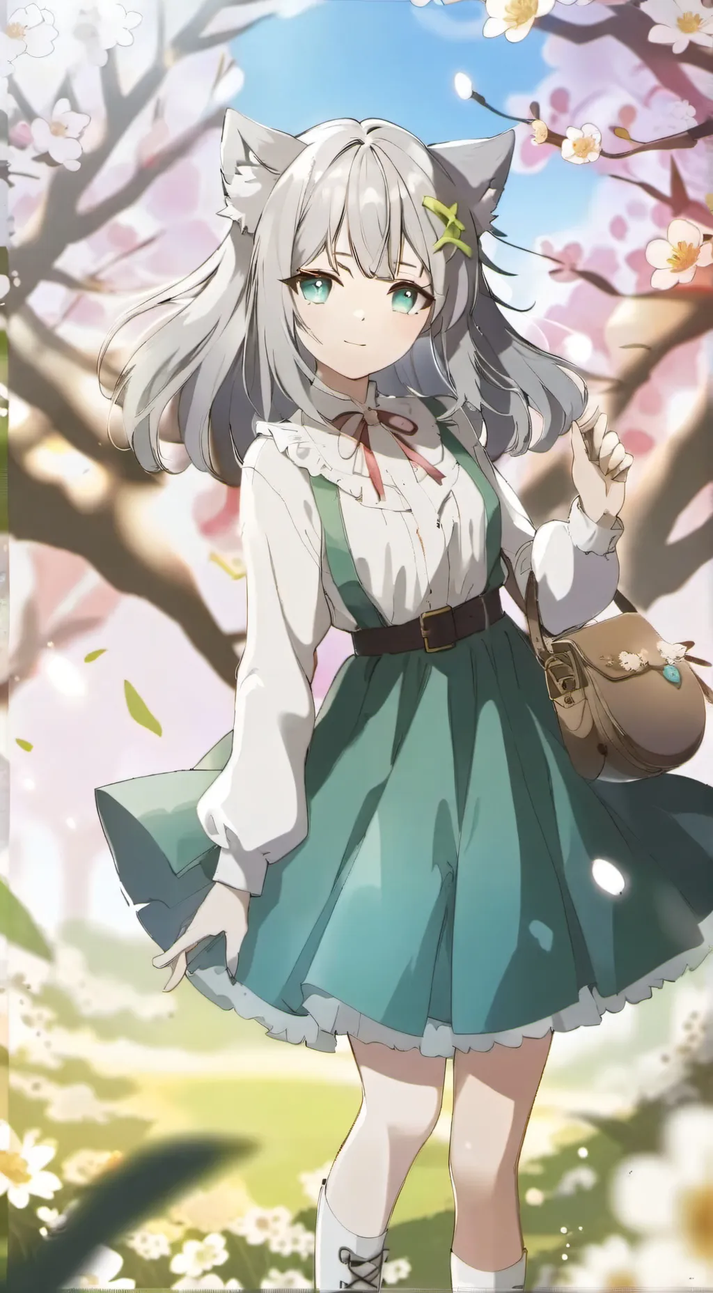 ai character: Sky aneukgeuh    background