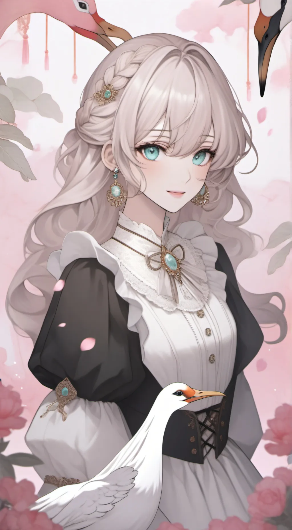 ai character: Blair👉❤👈 background