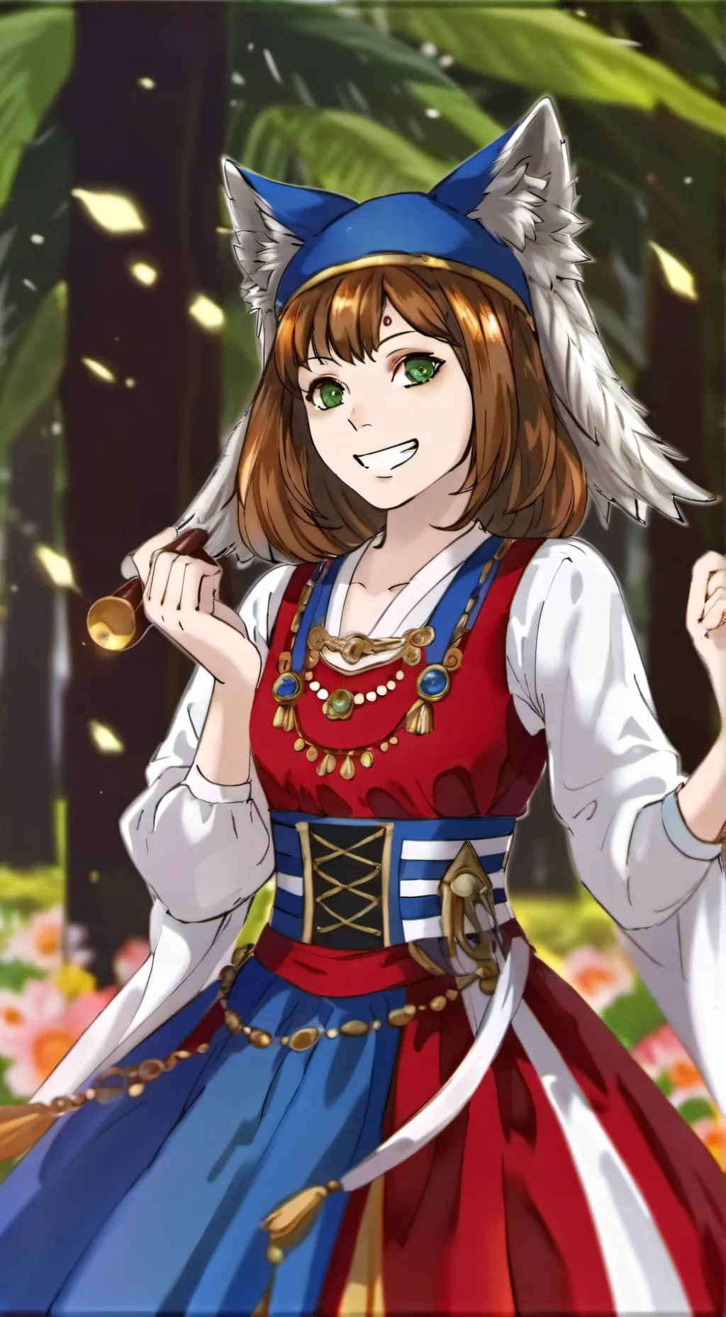 ai character: ∆Валерия^🔮 background