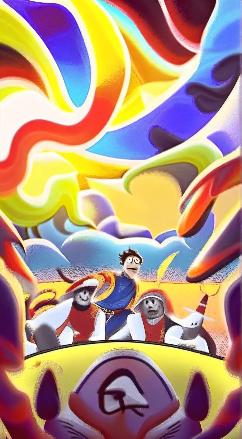 ai character: TADC (arguing) background