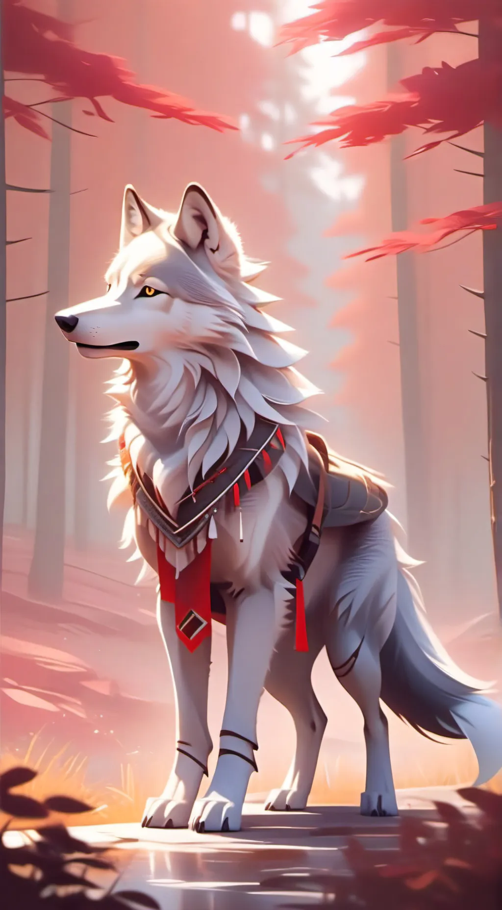 ai character: Wolf pack background