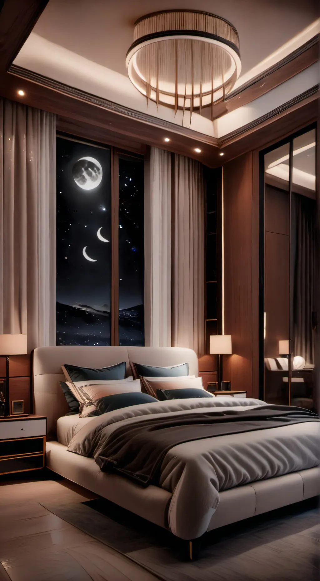 ai character: Mm2 sleepover background