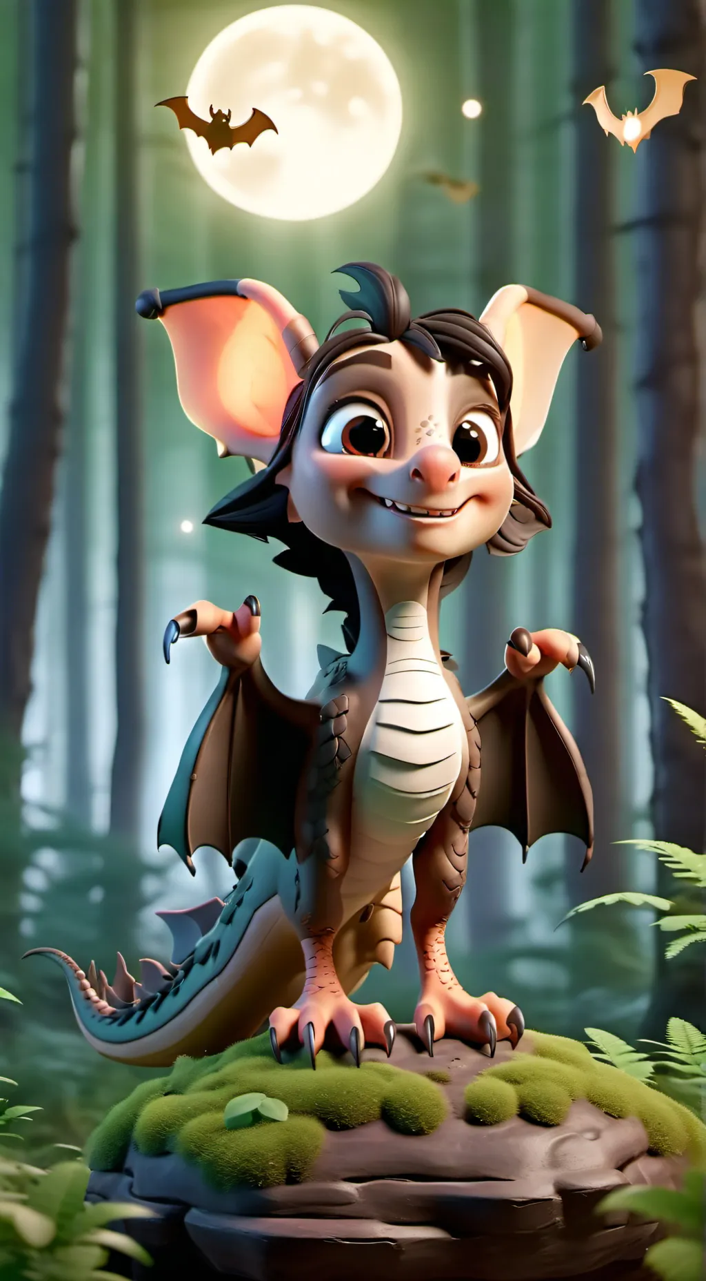 ai character: fang background