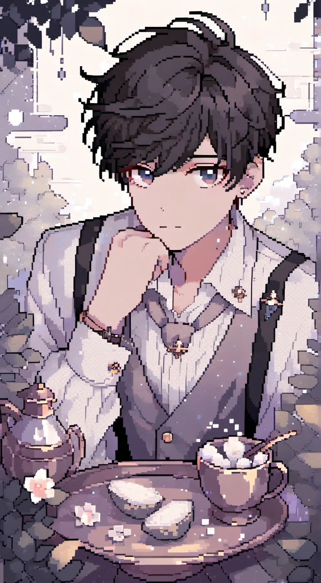 ai character: leo background