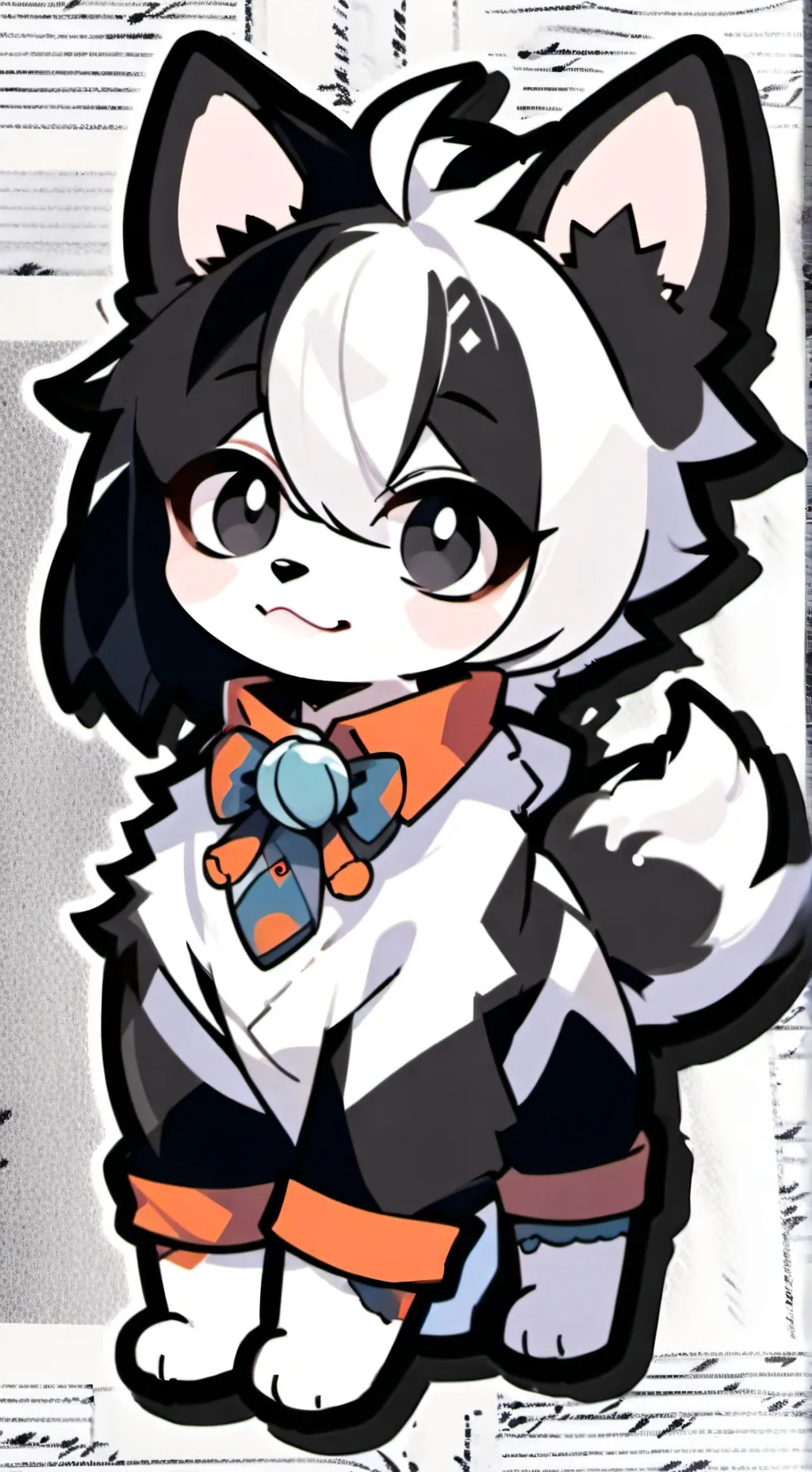 ai character: summer (2) background