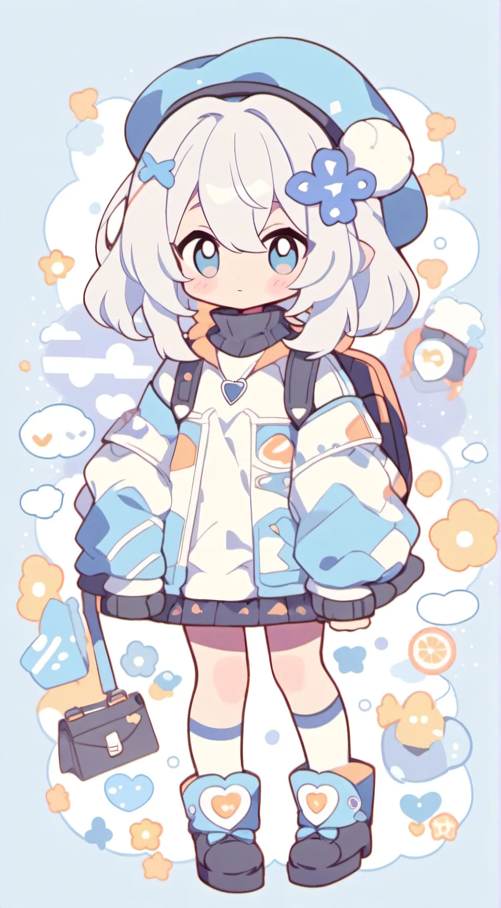 ai character: Lucifer × Alastor background