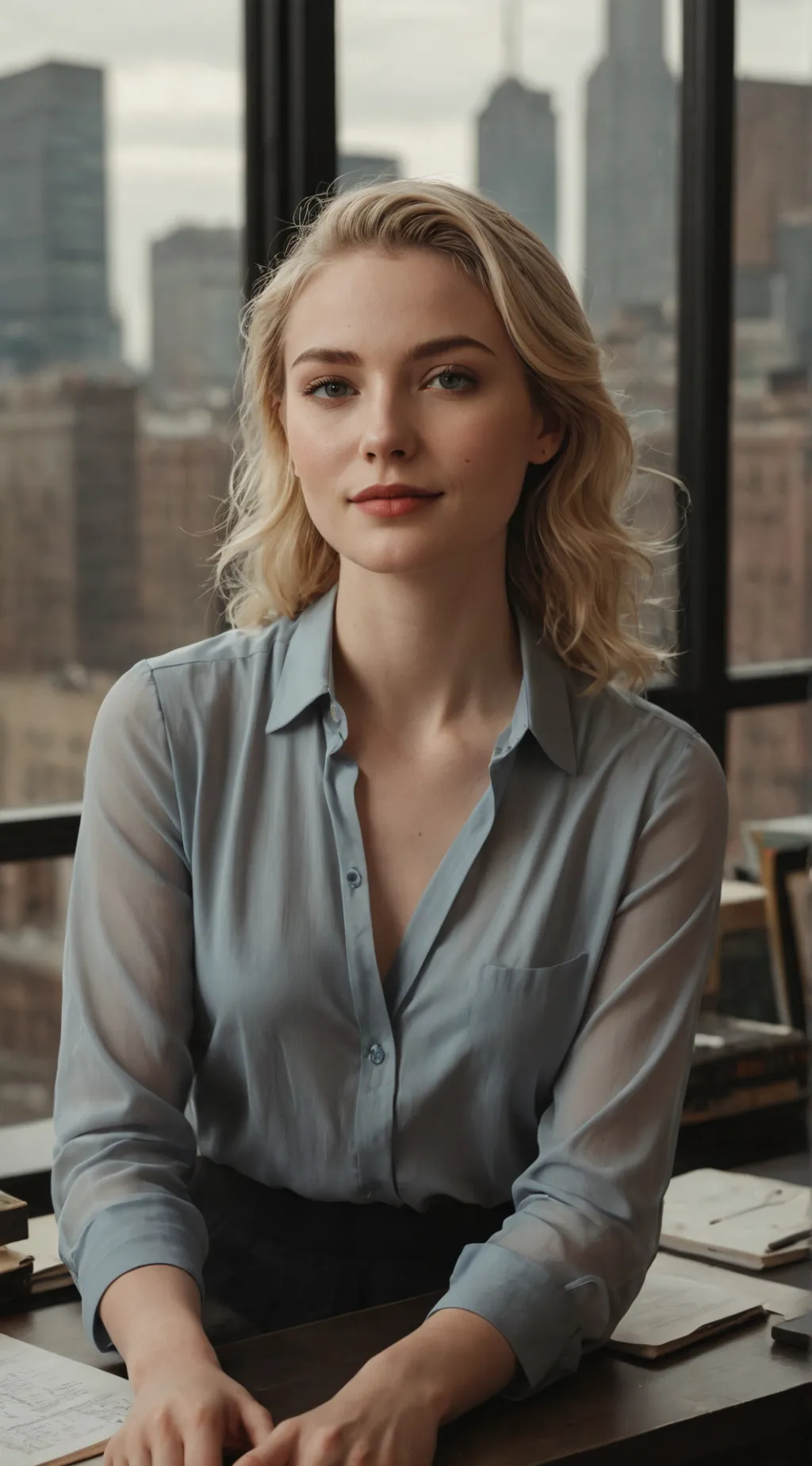 ai character: Evelyn background