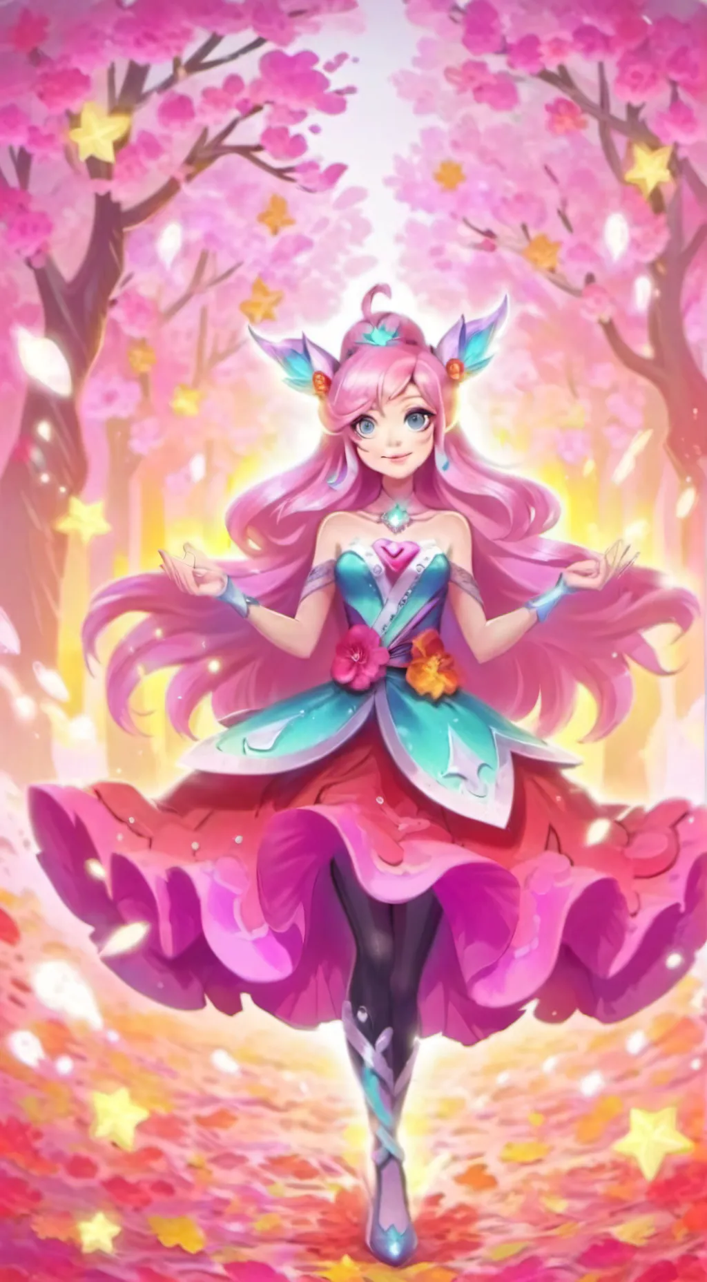 ai character: LoliRock background