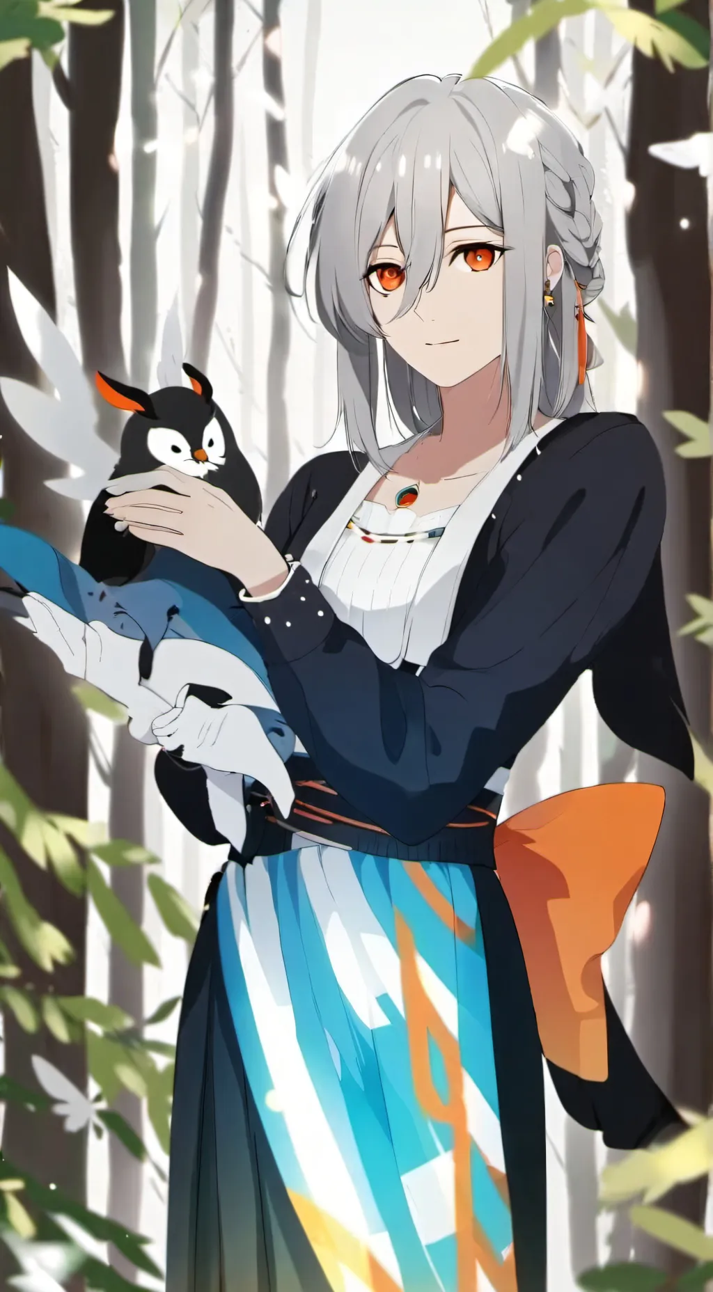 ai character: scarlet  background