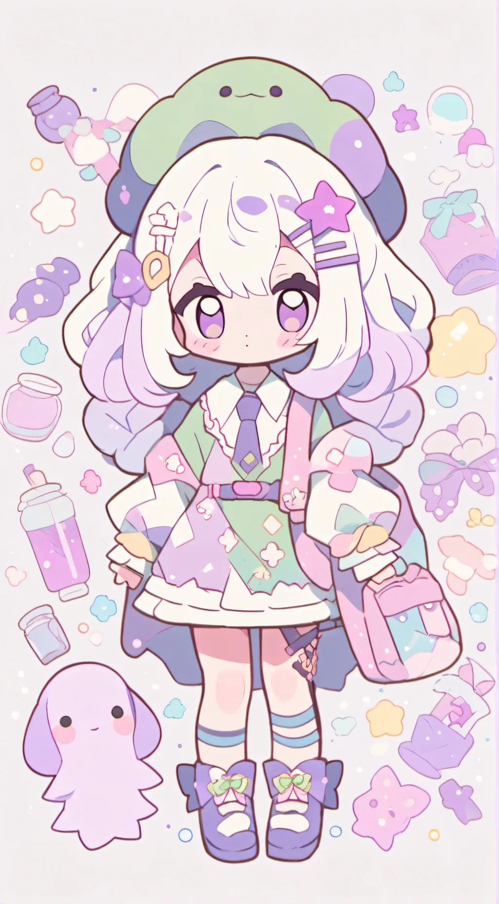 ai character: Thanos (girl) background