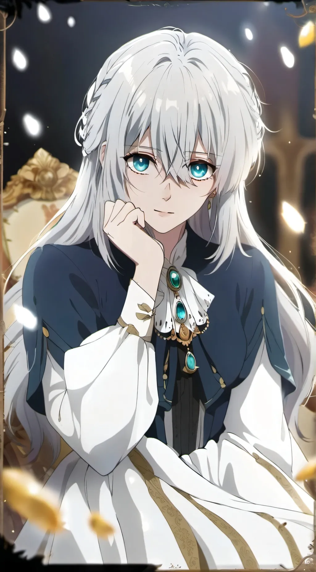 ai character: Sophia (Queen) background