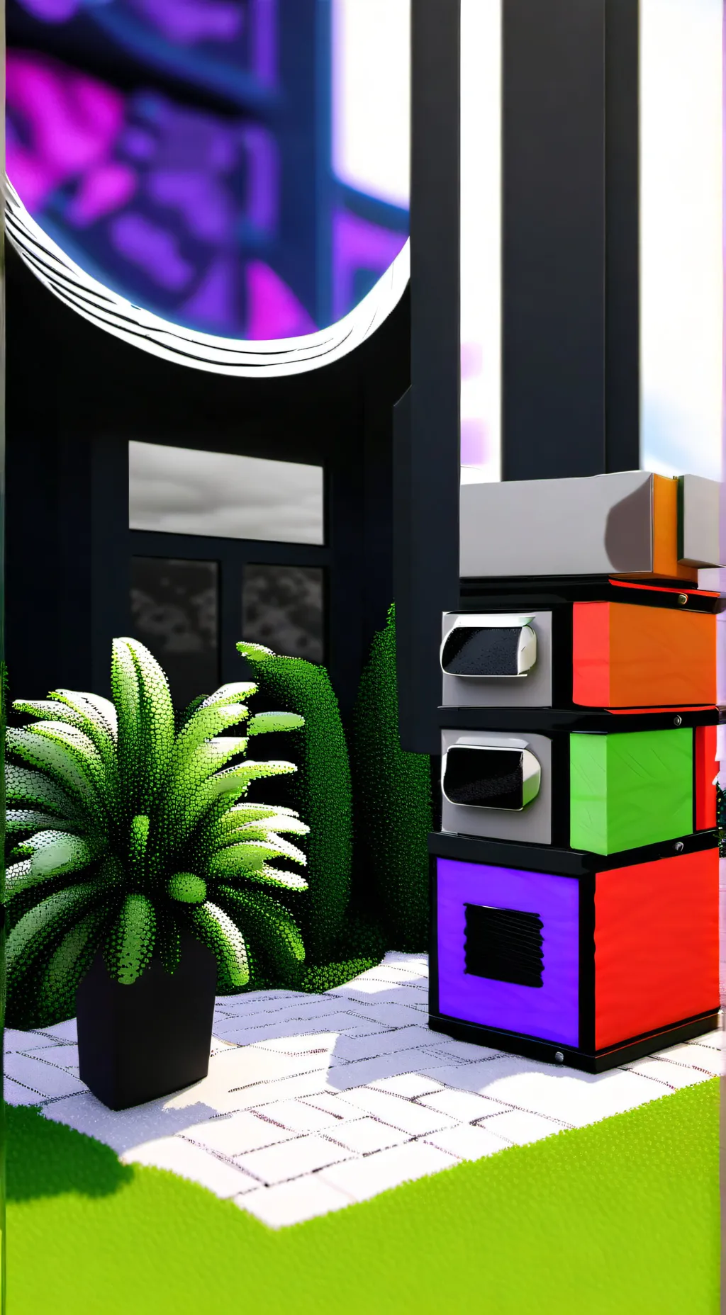 ai character: EditorWoo background