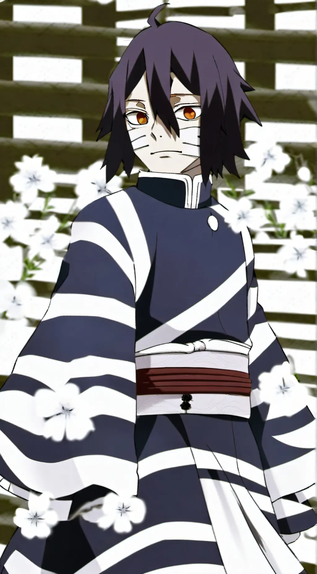 ai character: Obanai Iguro background