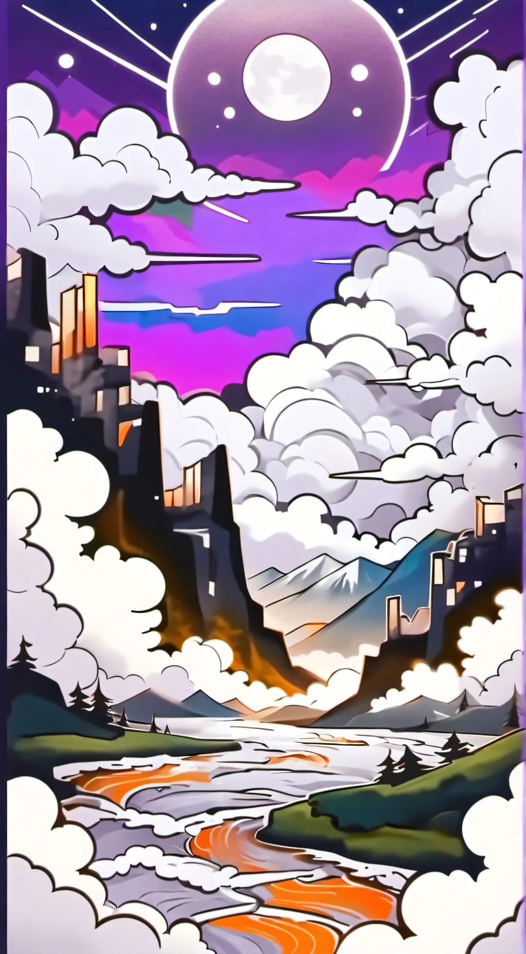 ai character: kuy juy  background