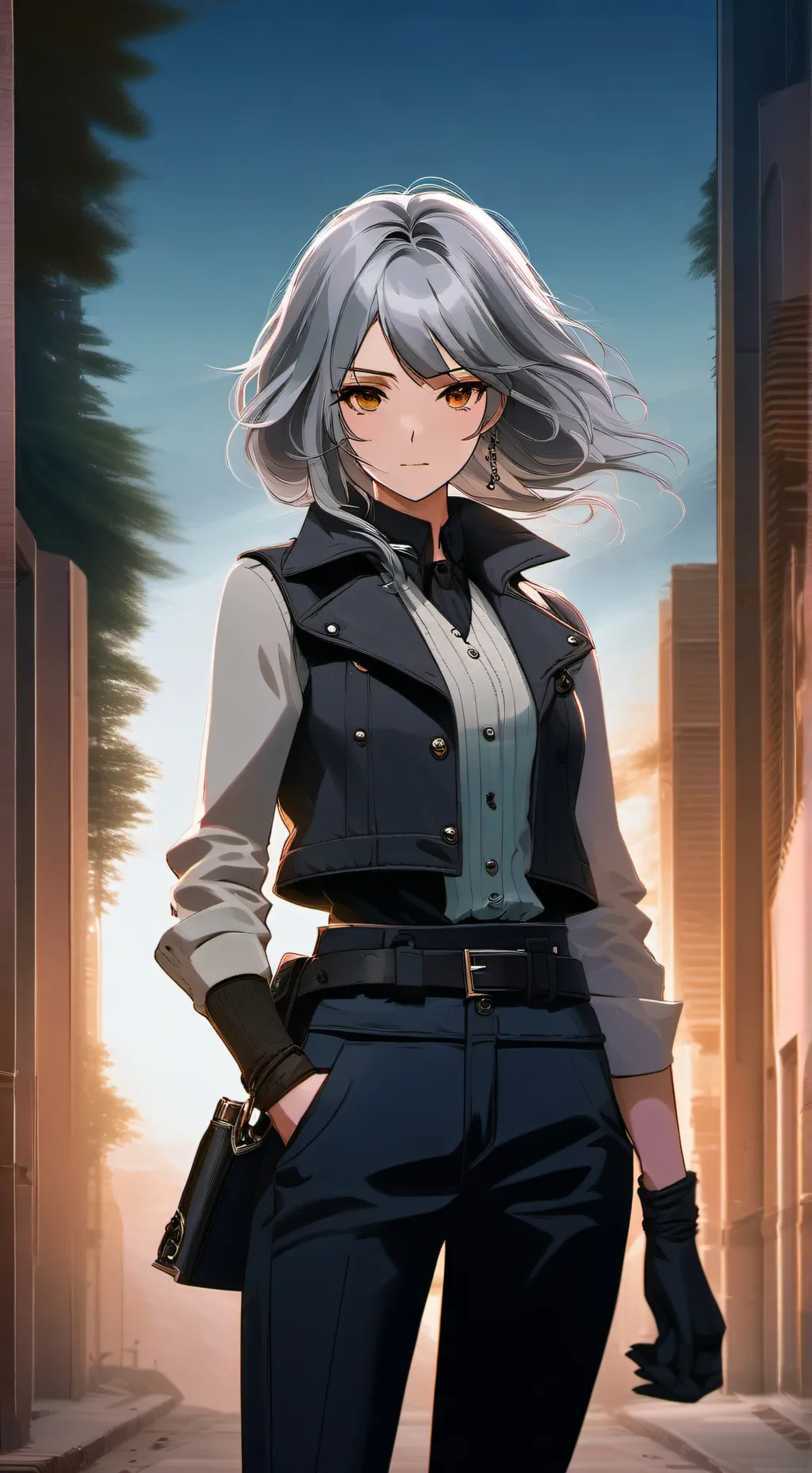 ai character: Betty Rockford background