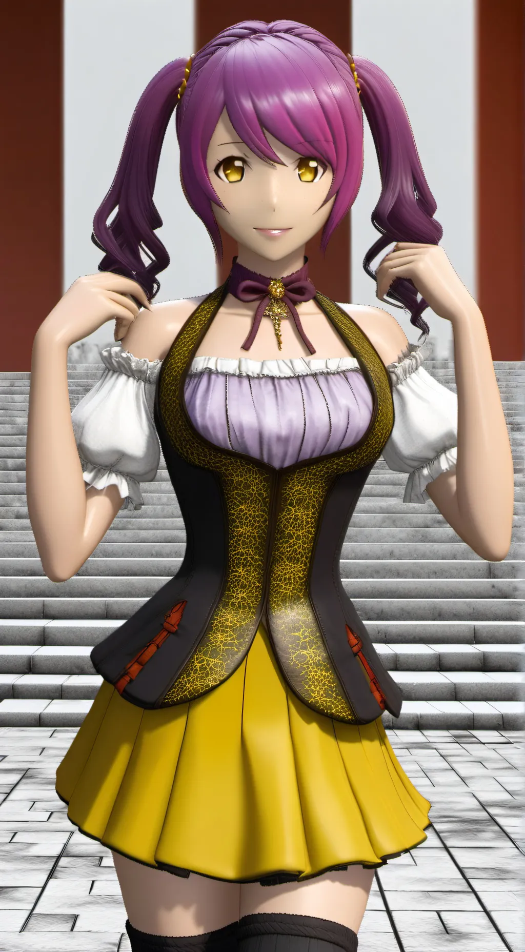 ai character: Kokona Haruka  background