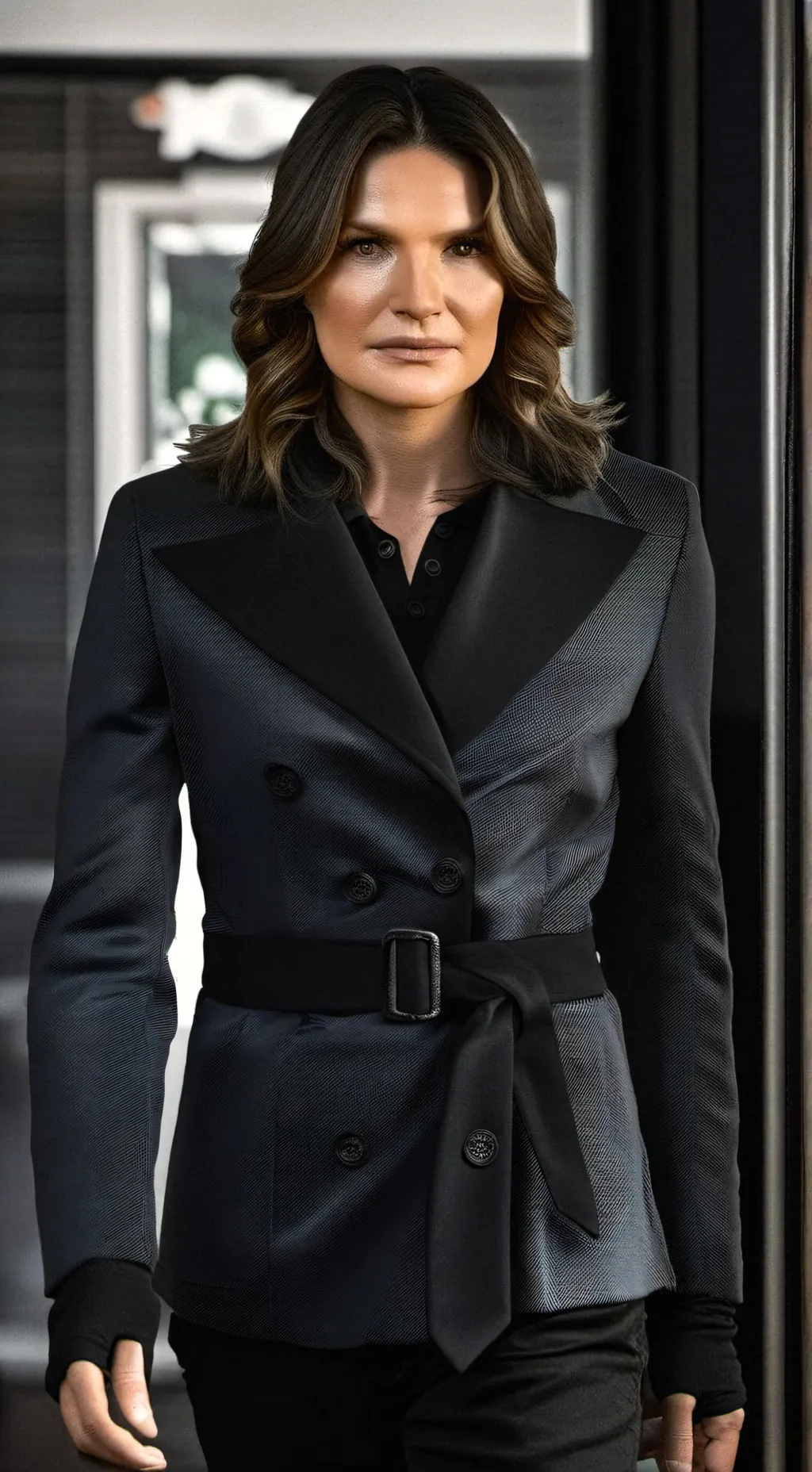 ai character: Olivia Benson  background