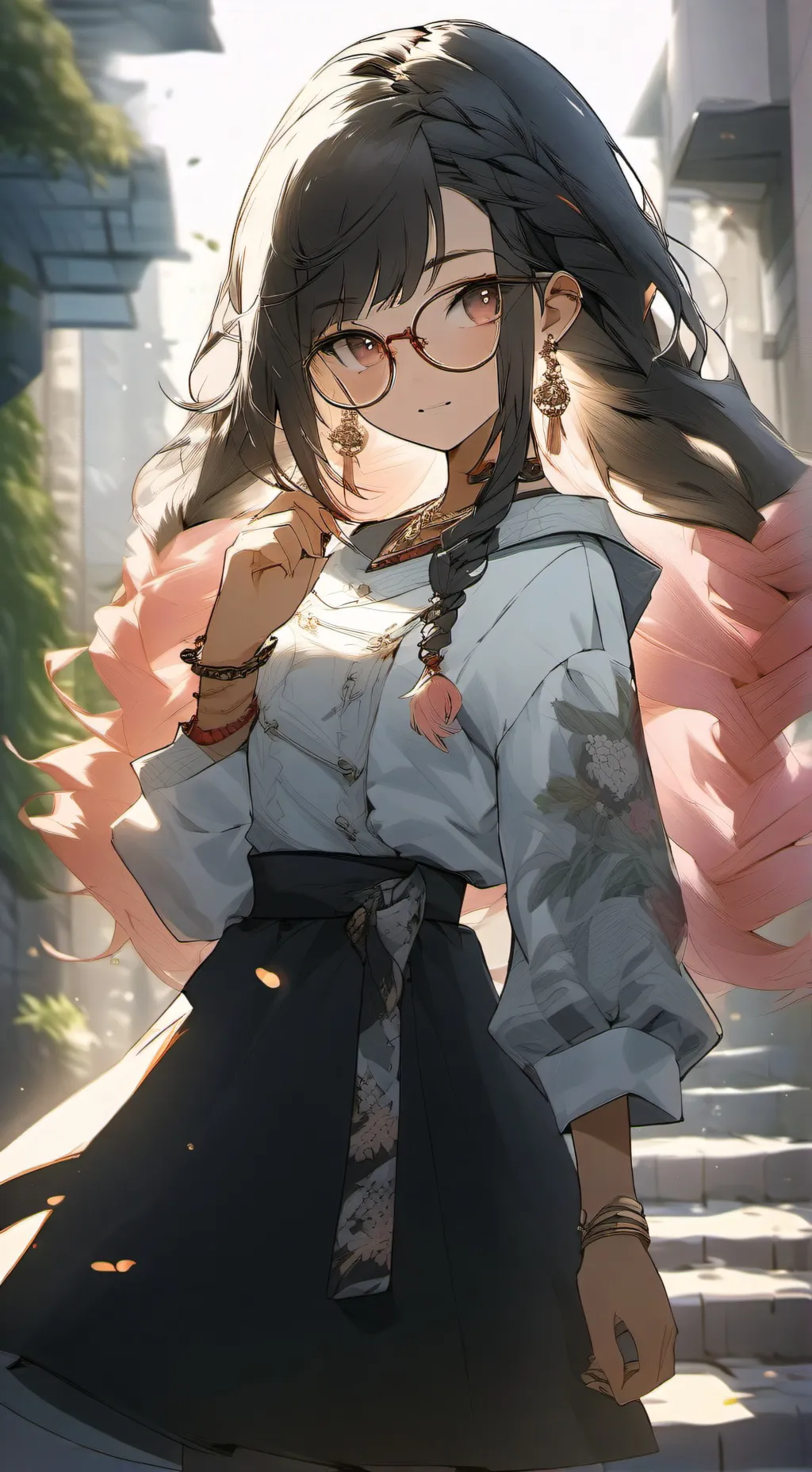 ai character: Danna  background