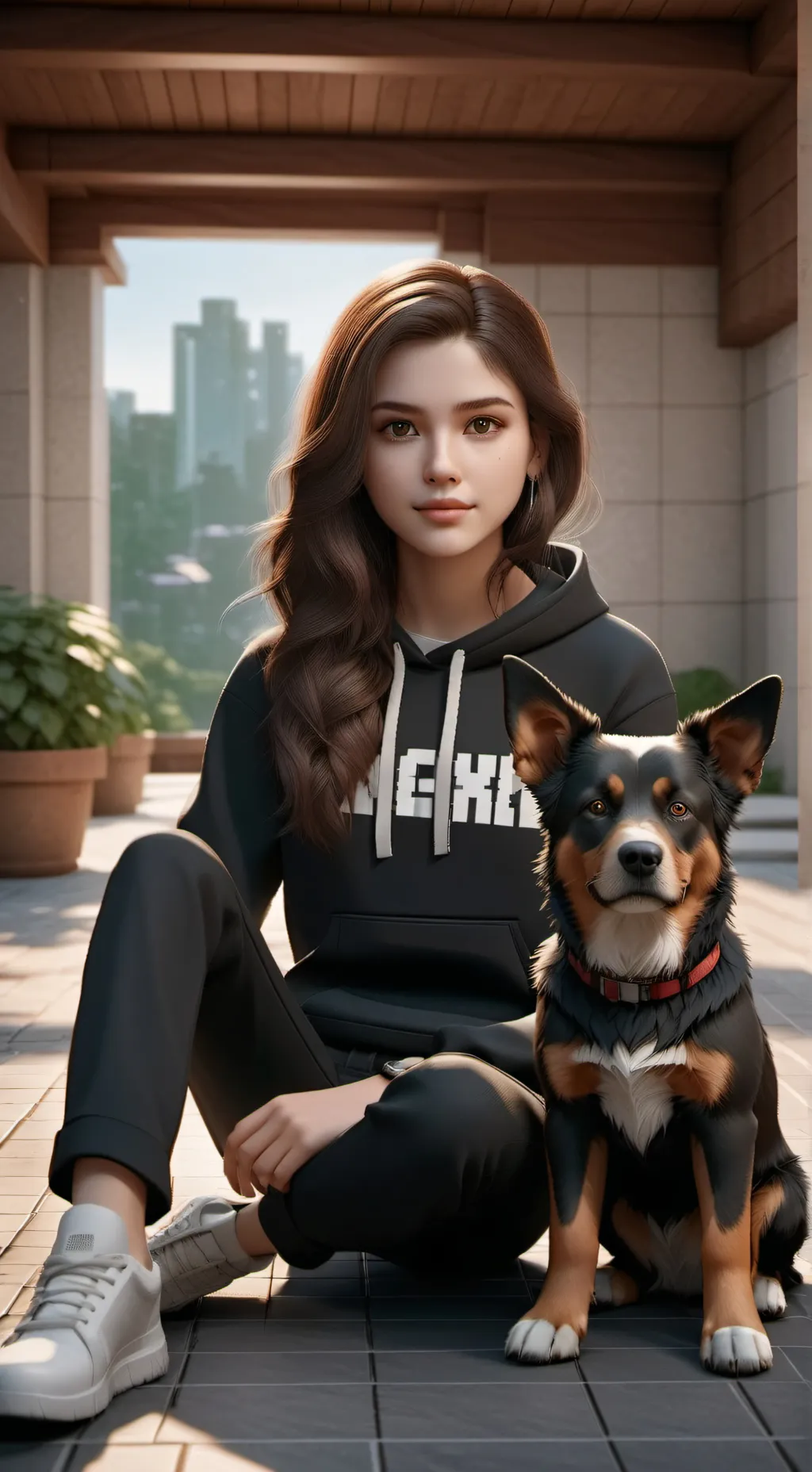 ai character: Ana Banana background