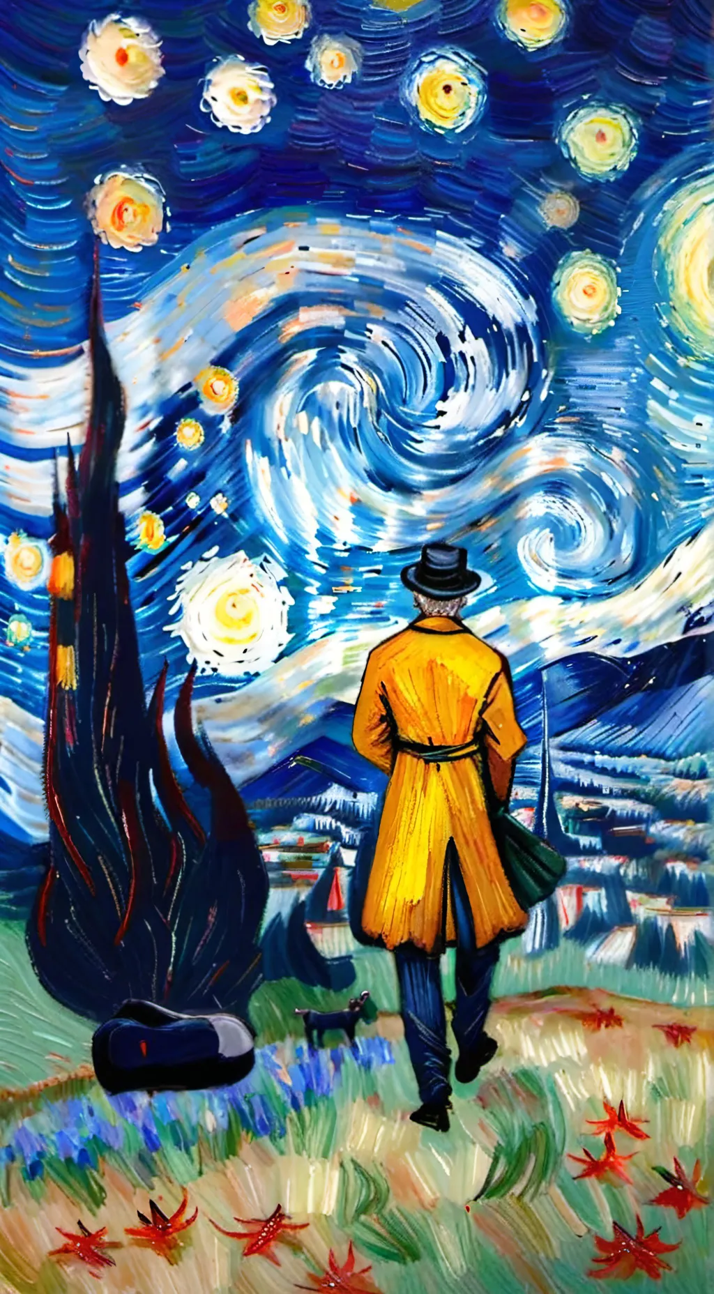 ai character: Jason vanity background