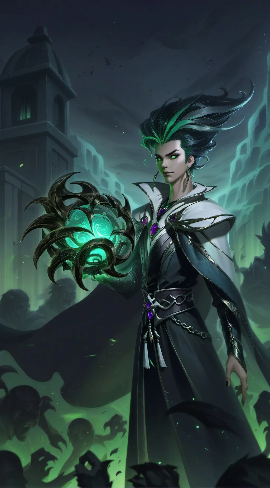 ai character: enhypen  background