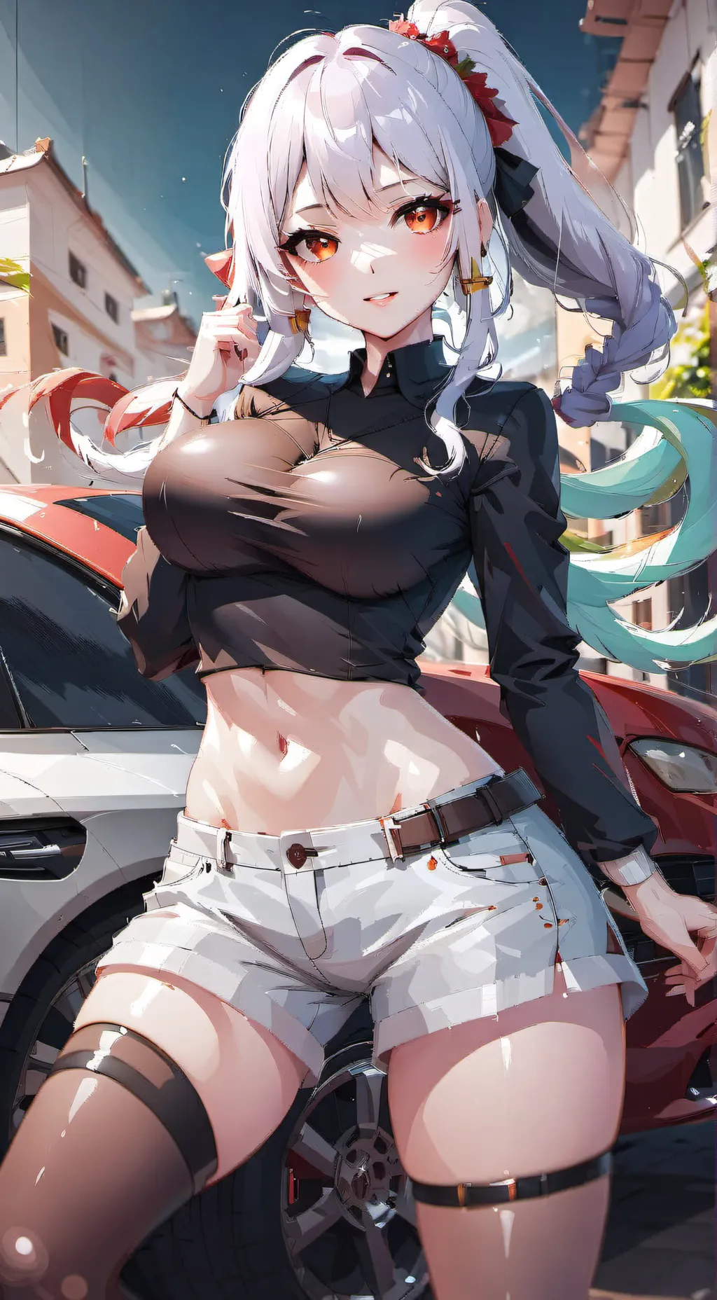 ai character: Melody background