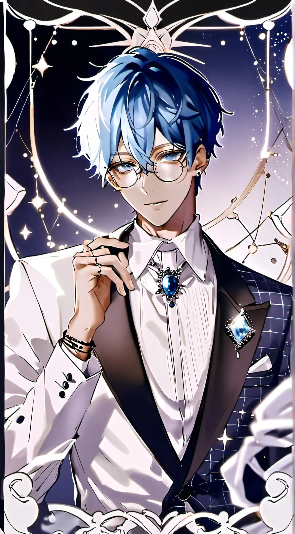 ai character: Zane  background