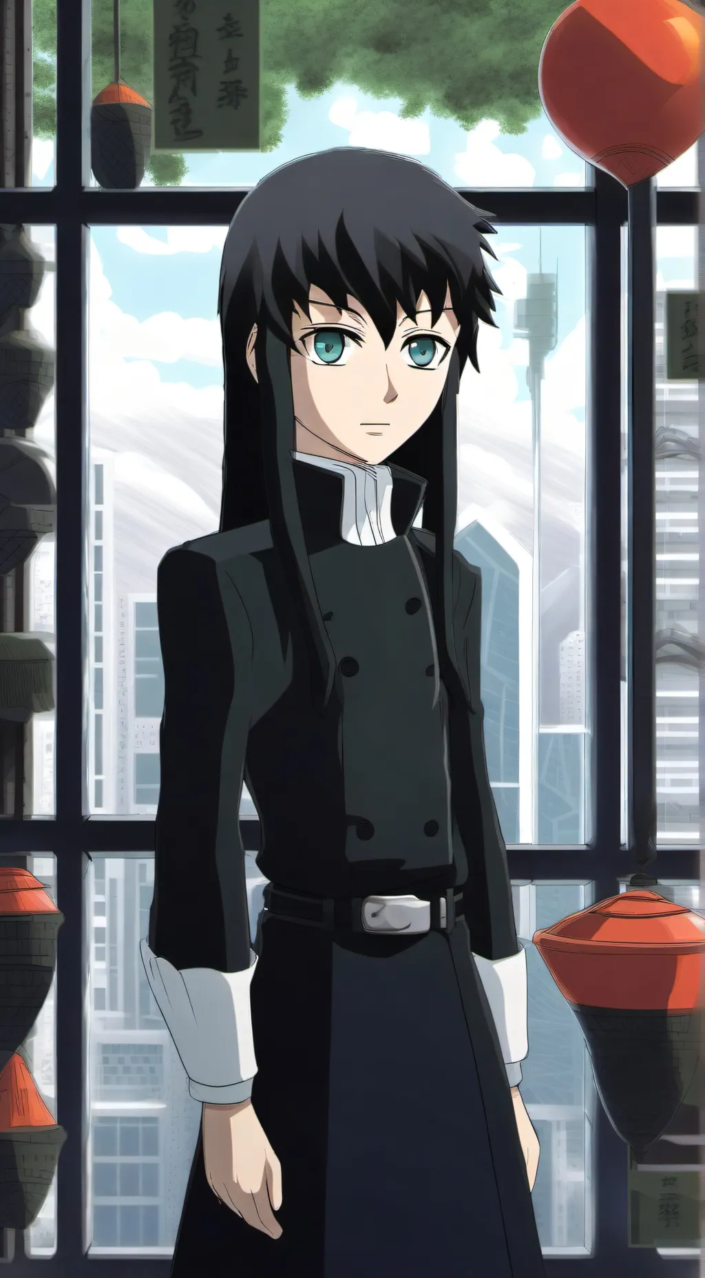 ai character: Muichiro Tokito background