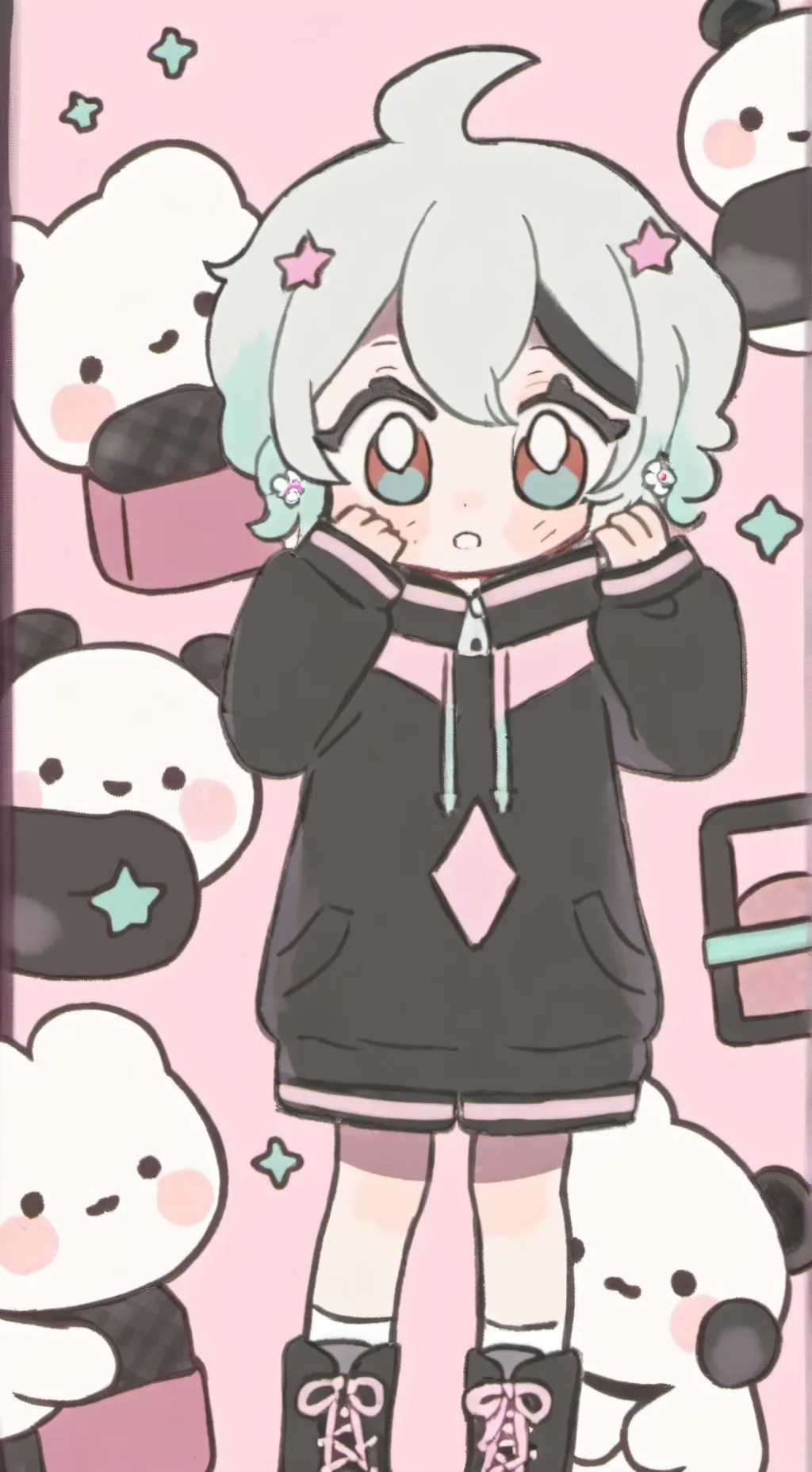 ai character: finn locked up b background